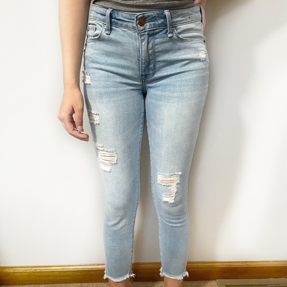 Abercrombie & Fitch Denim - Sold- Abercrombie & Fitch Harper Ankle Jeans